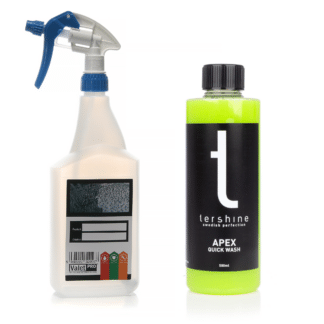 Rengörande Snabbvax tershine Apex (V2), 500 ml, Flaska, 500 ml + Sprayflaska