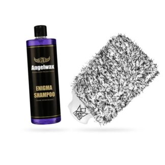 Bilschampo Angelwax Enigma Shampoo – Keramiskt, 500 ml, 500 ml + Wash mitt