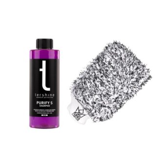 Bilschampo tershine Purify S Hallon – Keramiskt, 500 ml + Wash Mitt