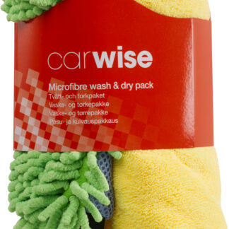 Carwise Mikrofiberduk & Tvätthandske