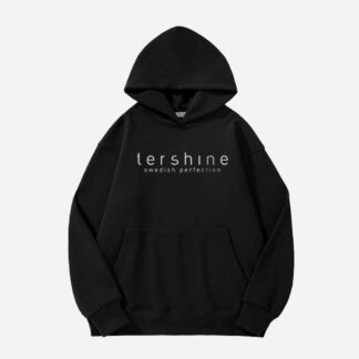Hoodie – Svart tershine – S tershine
