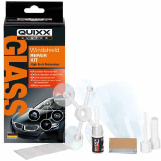 QUIXX Windshield repair kit – Glasrengöring/Stenskottslagning 2 ml