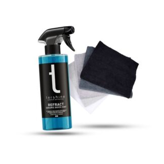 Snabbförsegling tershine Refract V4, 500 ml + Mikrofiberdukar (5 st)