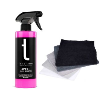 Snabbvax tershine Apex+, 500 ml, 500 ml + Mikrofiberdukar (5st)