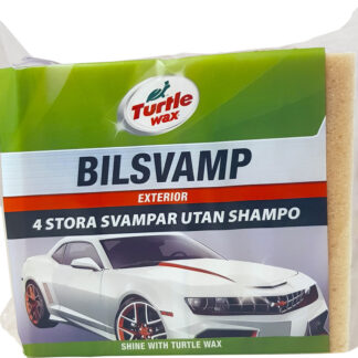 Turtle Wax Bilsvamp Exteriör – Tvättsvamp 4-pack