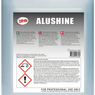 Turtle Wax Pro Alushine – Alkalisk avfettning Dunk 25 l
