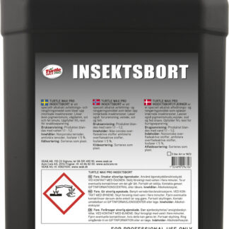 Turtle Wax Pro Insektsbort – Insektsborttagare Dunk 5 l