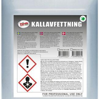 Turtle Wax Pro – Kallavfettning Dunk 25 l