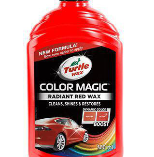 Turtle Wax Color magic radiant rött vax – Flytande bilvax 500 ml