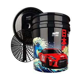 Tvätthink Soft99 x RaceCity Bucket, 19 L, Bucket + grit guard + lid